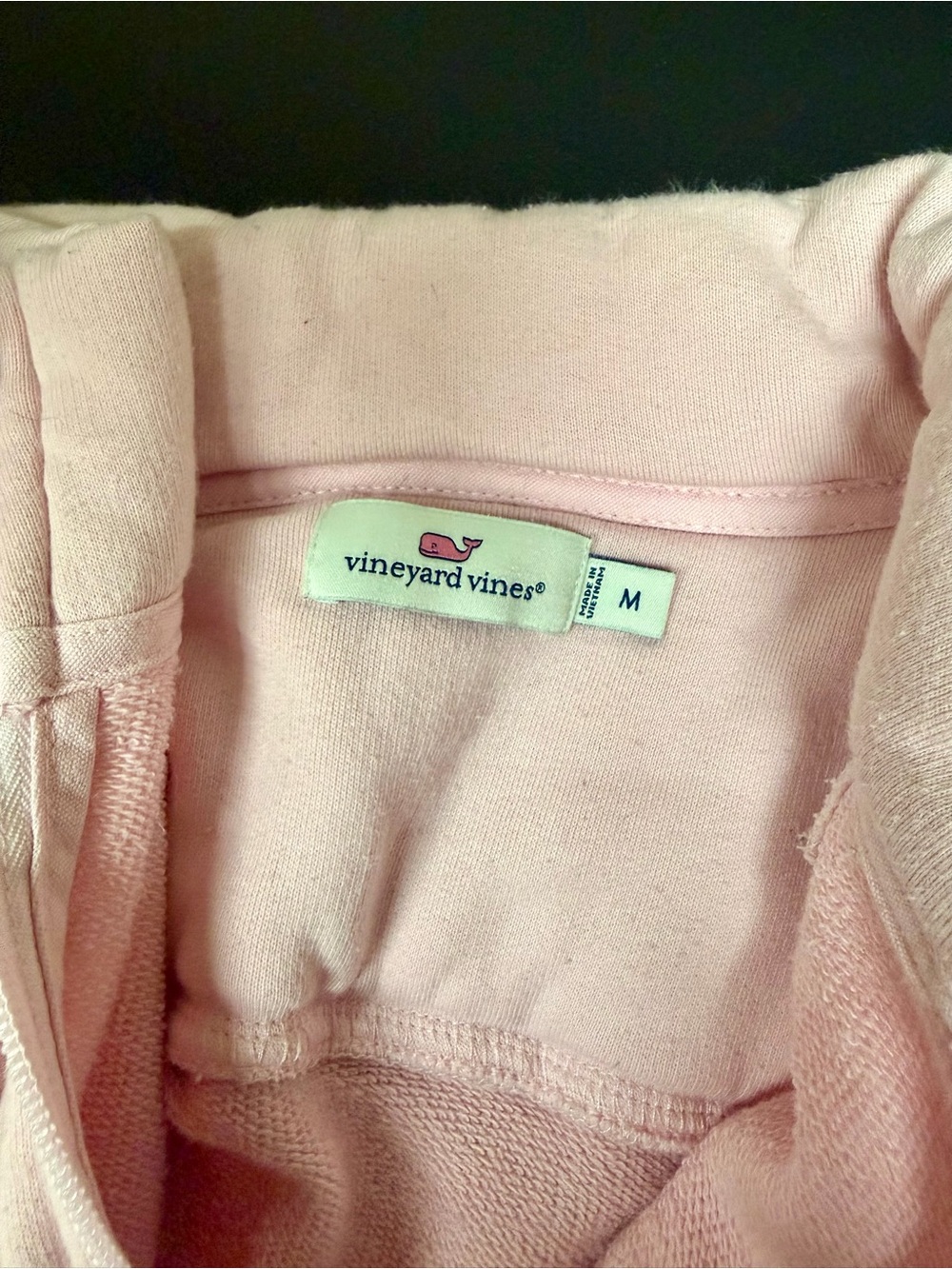 Vineyard Vines 1/4 Zip Pullover Mock Sweatshirt - Picture 3 of 7